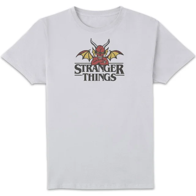 Stranger Things Hellfire Devil Unisex T-Shirt - White