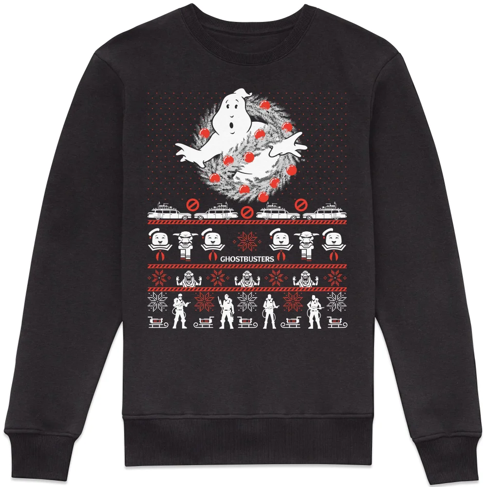 Ghostbusters Tis The Season For Bustin' Sweatshirt - Black - XS Image 1