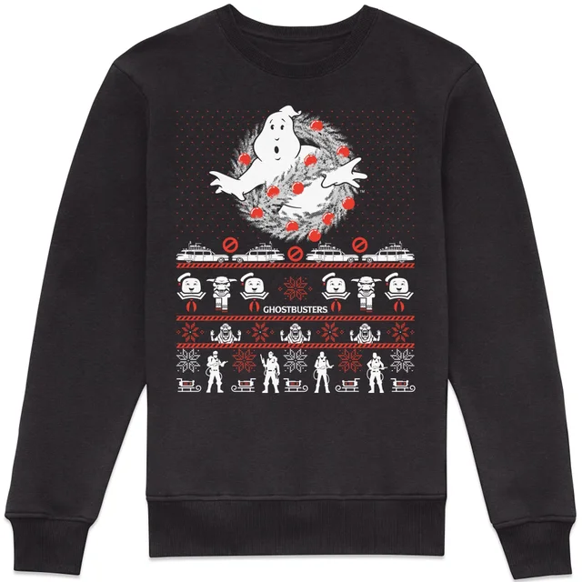 Ghostbusters Tis The Season For Bustin' Sweatshirt - Black