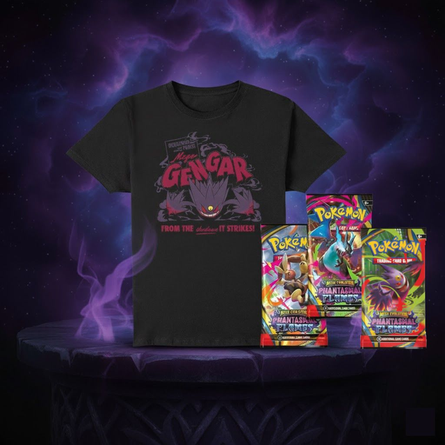 Pokémon Mega Gengar Premium T-Shirt Bundle