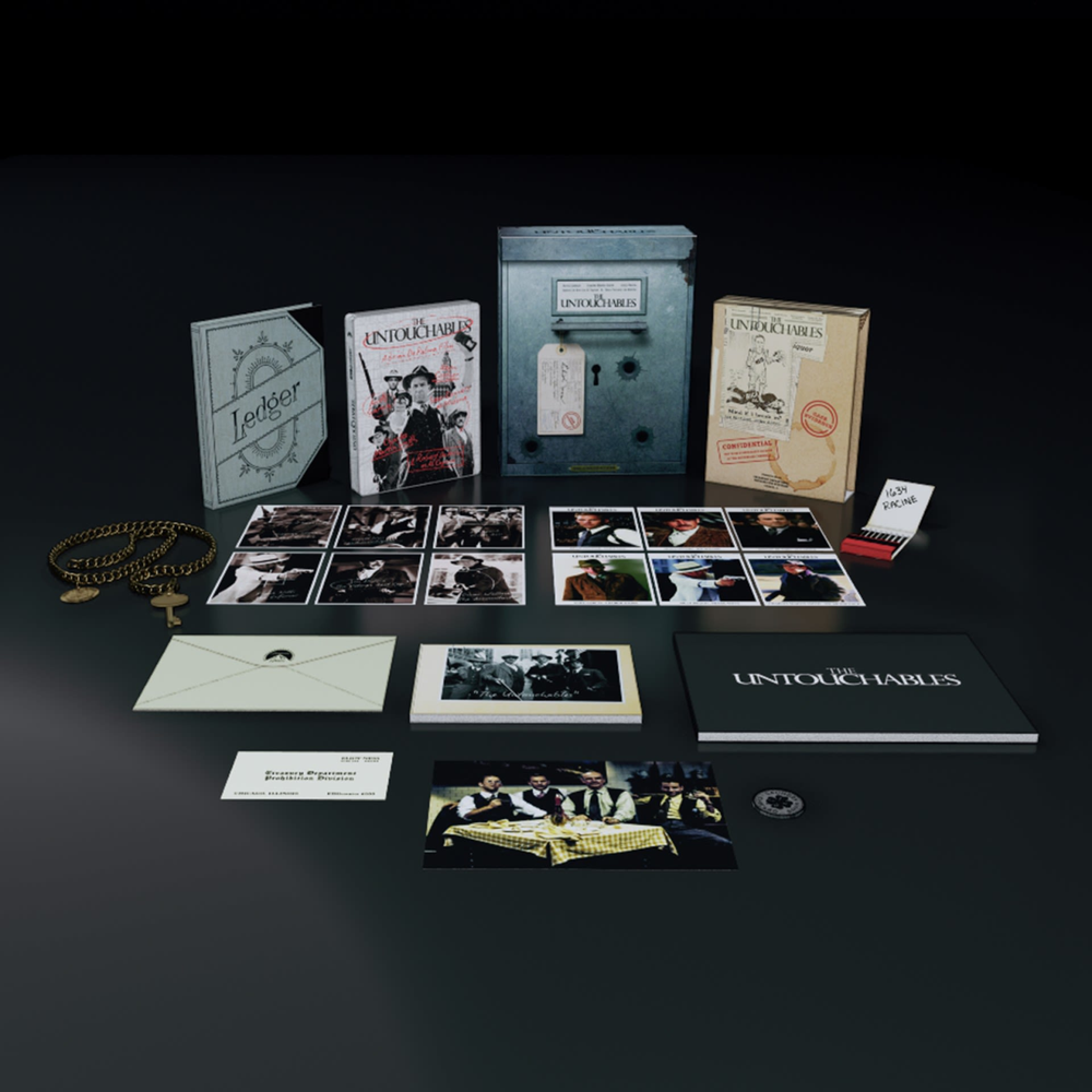 The Untouchables Zavvi Exclusive Deluxe Edition 4K Ultra HD SteelBook Image 1