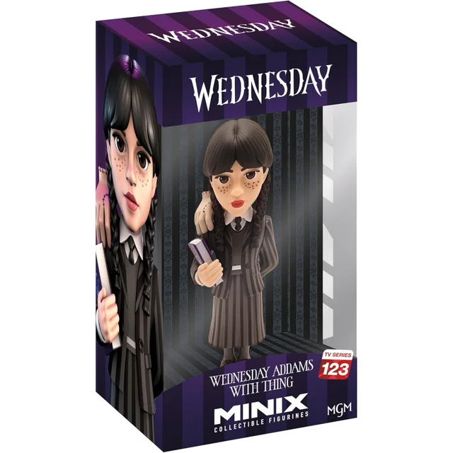 MINIX WEDNESDAY ADDAMS&THING 12CM