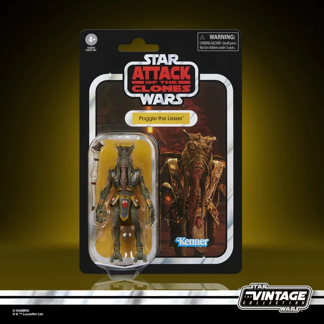 Star Wars The Vintage Collection Poggle the Lesser Action Figure (3.75”)