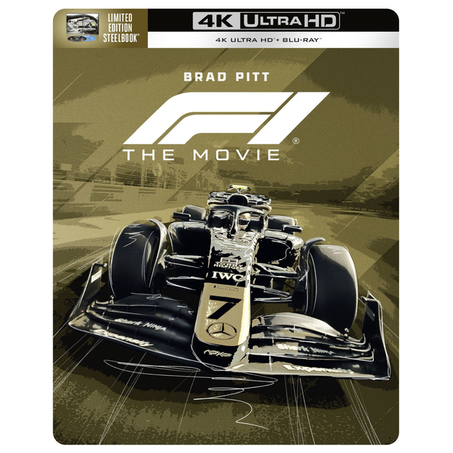 F1 The Movie Vintage 4K Ultra HD SteelBook
