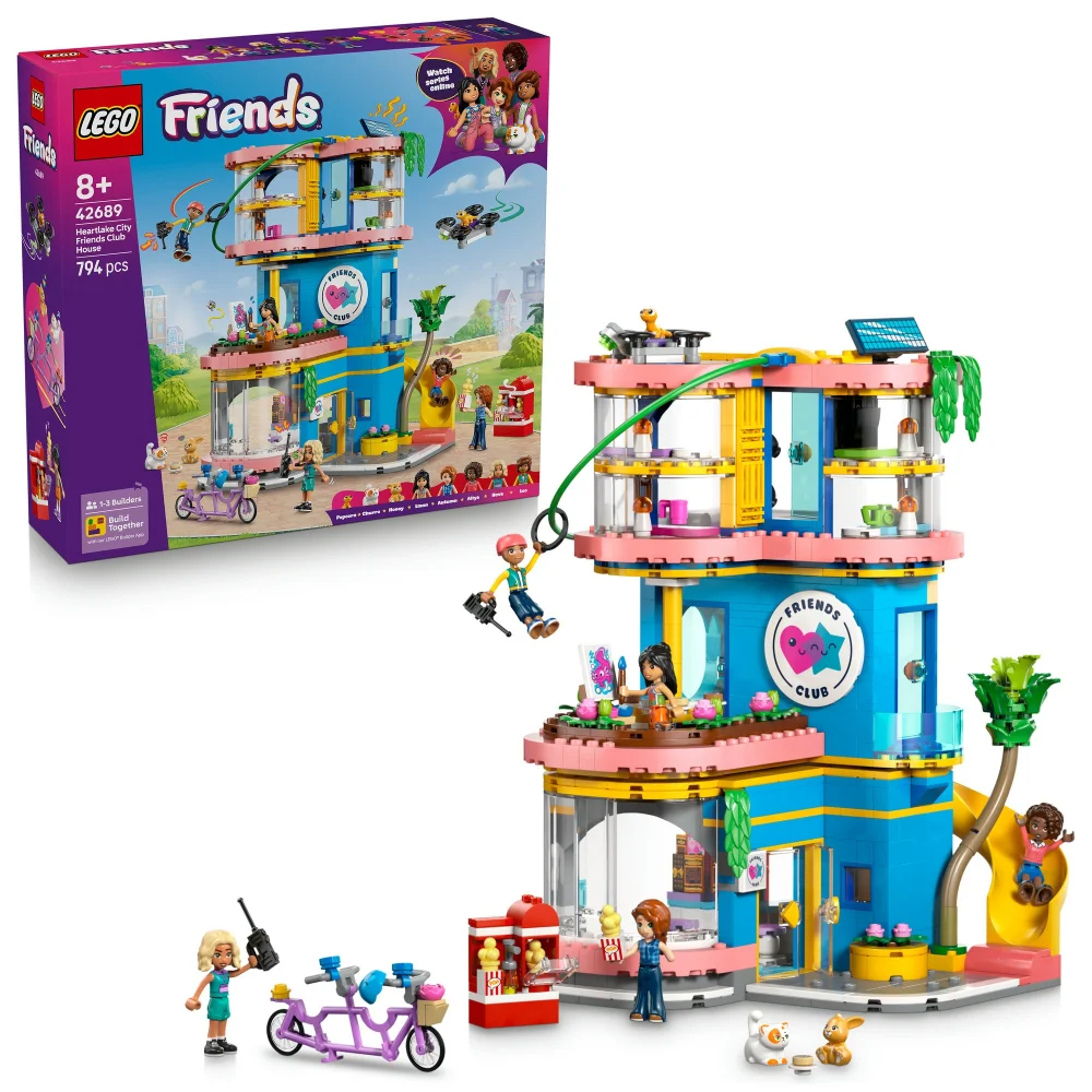 LEGO Friends Heartlake City Friends Club House Toy 42689 Image 1