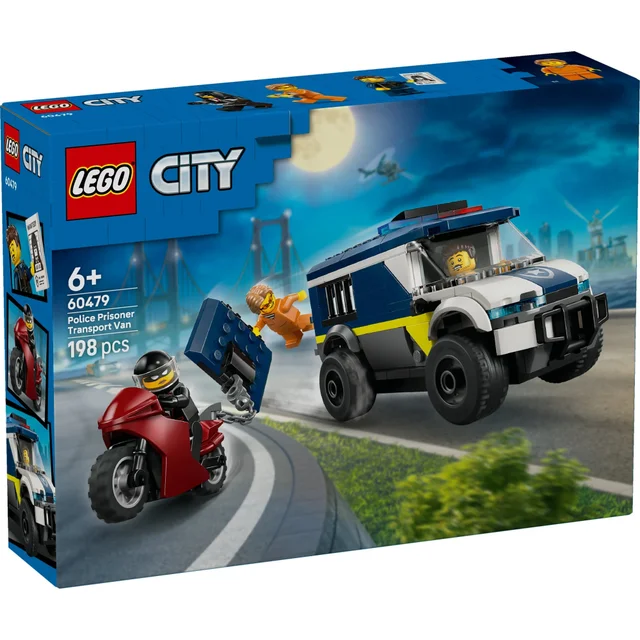 LEGO City Police Prisoner Transport Van Building Toy 60479