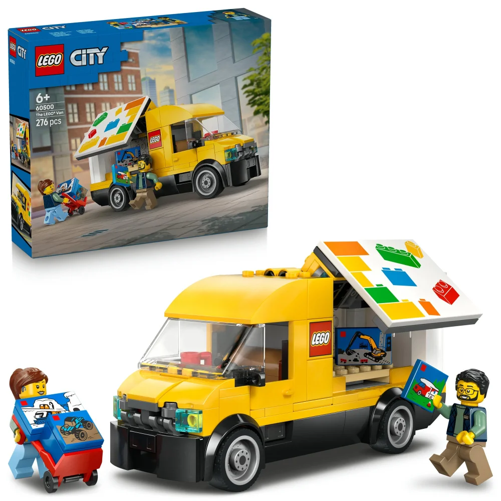 LEGO City: The LEGO Van Toy Building Set for Kids 60500 Image 1