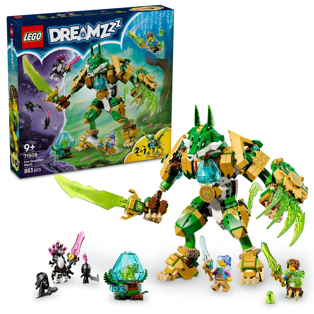 LEGO DREAMZzz Fox Guardian Mech Action Figure Toy 71508 Image 1