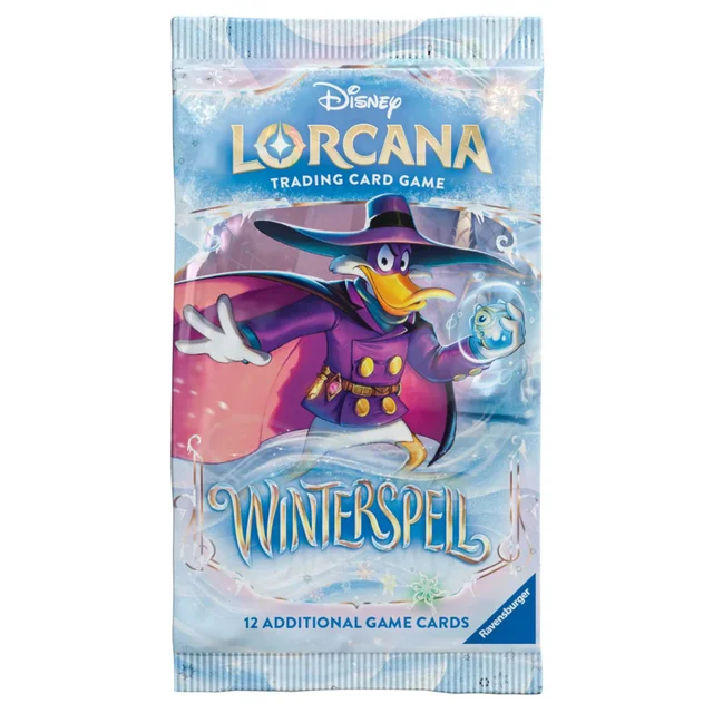 Disney Lorcana Trading Card Game Winterspell Booster Box (24 Packs)