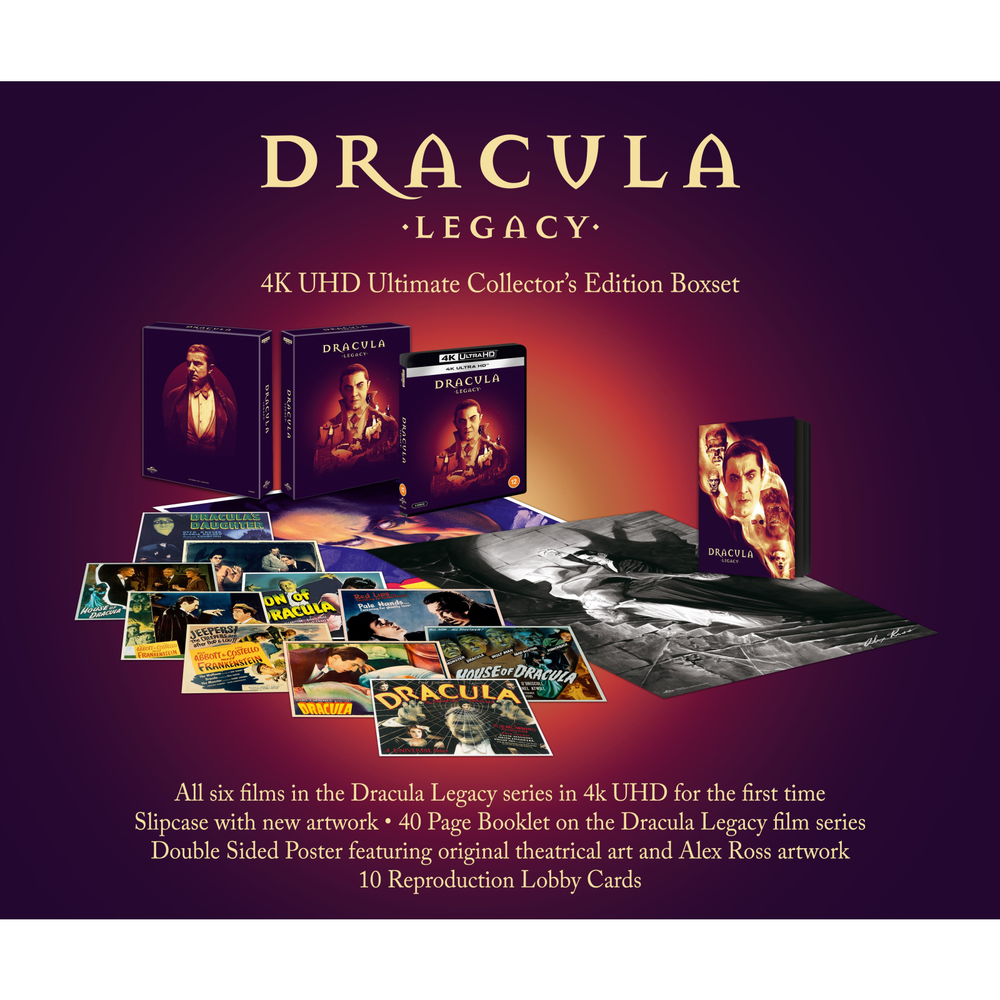 Dracula Legacy 4K Ultra HD Ultimate Collector’s Edition Boxset Image 1