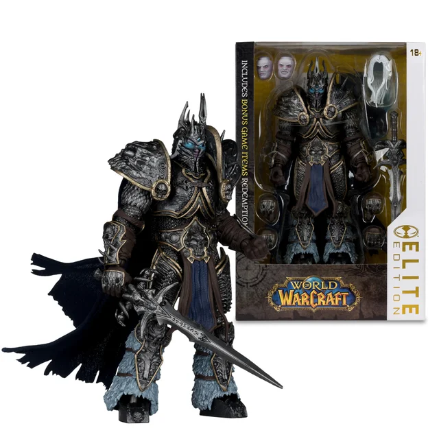 World of Warcraft The Lich King 7in Deluxe Action Figure McFarlane Elite Edition #9