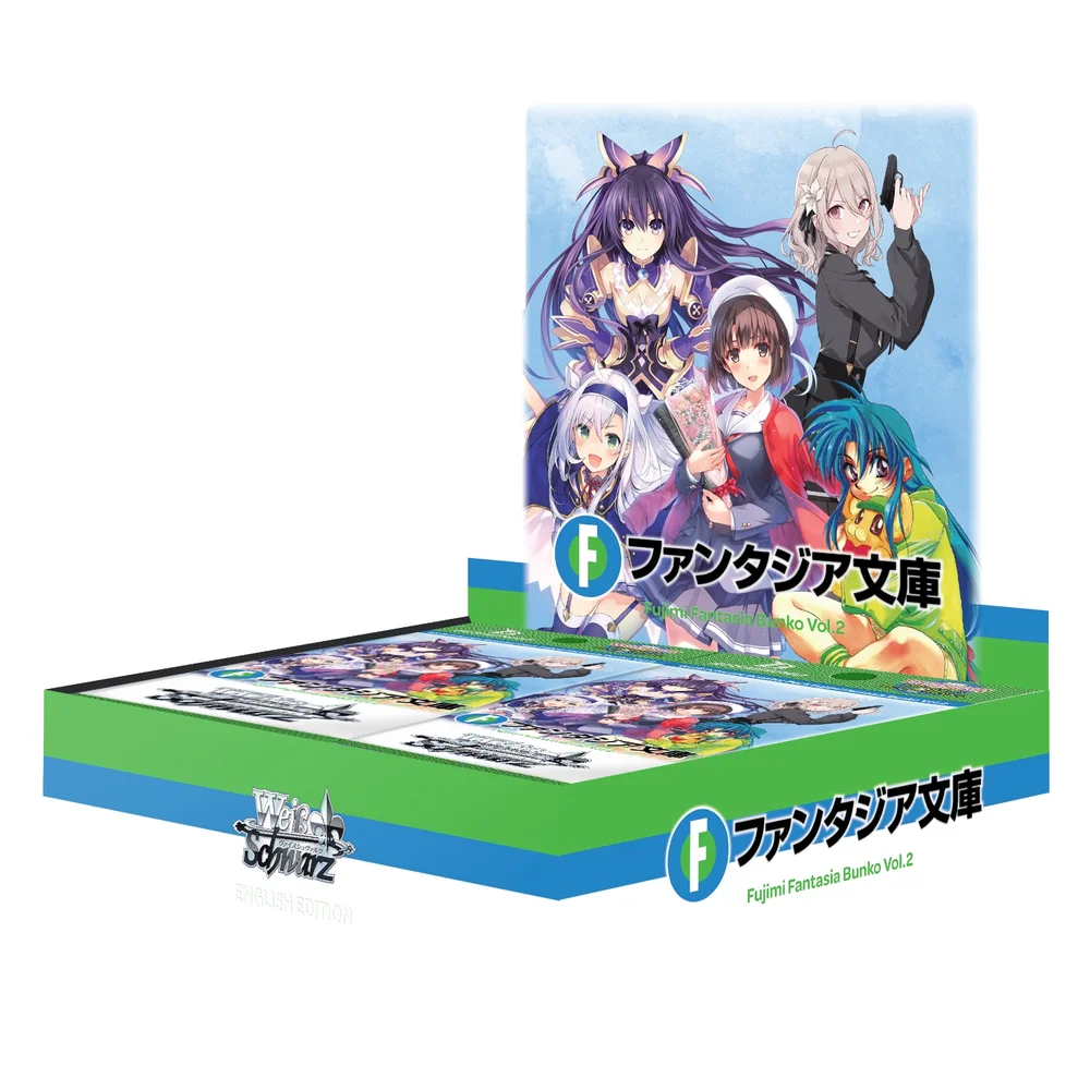 Weiss Schwarz Trading Card Game Booster Box: Fujimi Fantasia Bunko Vol.2 (12 Packs) Image 1