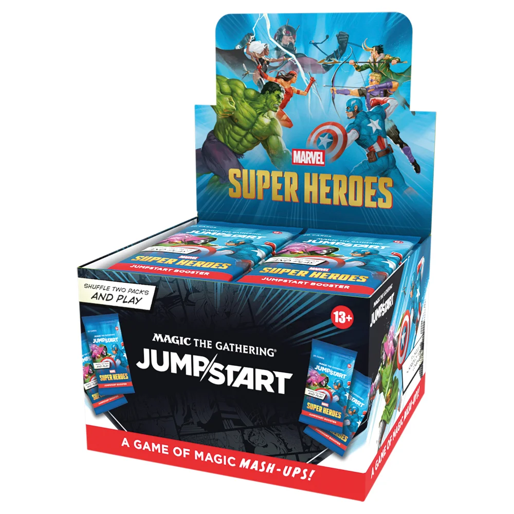 Magic: The Gathering Marvel Super Heroes Jumpstart Booster Box (24 Packs) Image 1