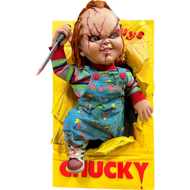 Hollywood Collectibles 1/2 Chucky Wall Sculpture