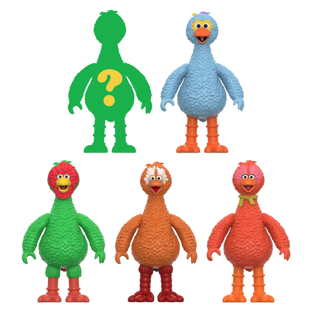 Super7 Sesame Street Big Birds From Around The World - Blind Box CDU