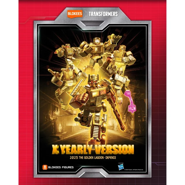 Blokees - Transformers
Yearly Edition 2025 XV02 Golden Lagoon Defence