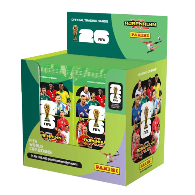 Panini FIFA World Cup 2026 Adrenalyn XL Booster Box (50 Packs)
