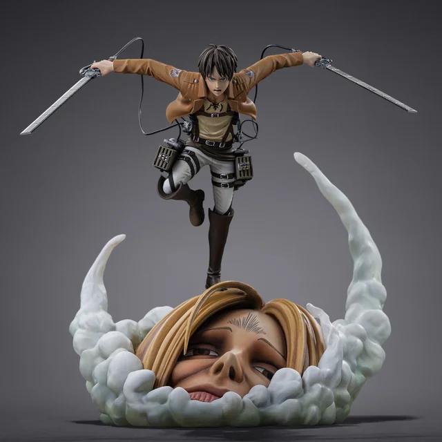 Iron Studios Attack on Titan Eren Yeager Art Scale 1/10 Statue
