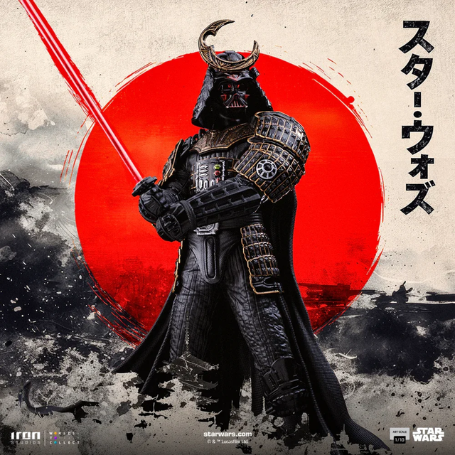 Iron Studios Star Wars Darth Vader Samurai Art Scale 1/10 Statue