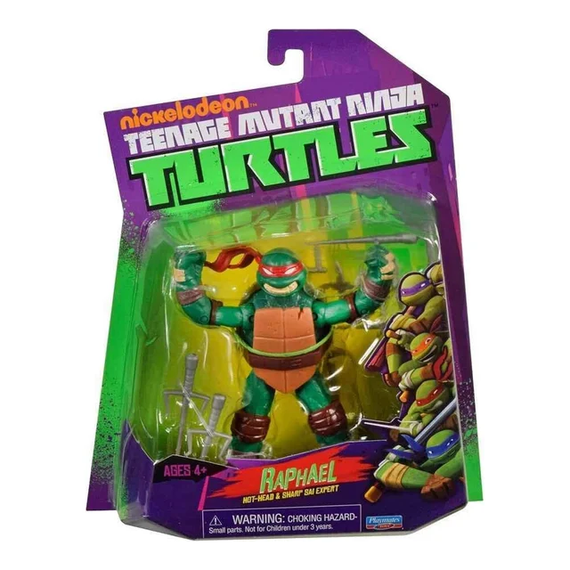 Teenage Mutant Ninja Turtles World of TMNT Action Figure Raphael 11 cm