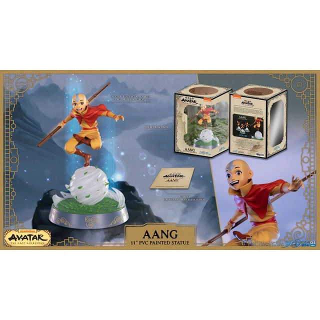 First 4 Figures Avatar: The Last Airbender Aang Standard Edition PVC Statue (27cm)