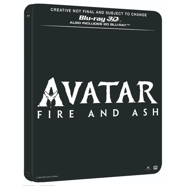Avatar: Fire and Ash 3D + Blu-ray + Blu-ray Bonus disc SteelBook®
