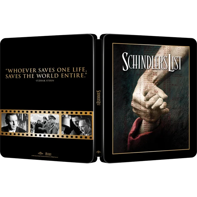 Schindler's List: Theatrical Poster 4K UHD & Blu-Ray Steelbook (2026)