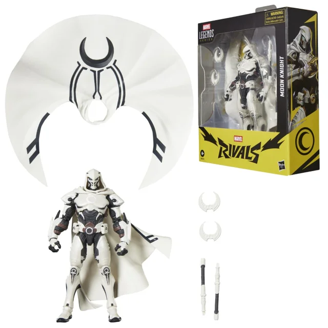 Marvel Legends Series Marvel Rivals Moon Knight, Video Game -Inspired Collectible 15 cm Action Figure