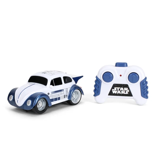 Star Wars R2D2 Volkswagen Beetle RC 1:32 Jada RC