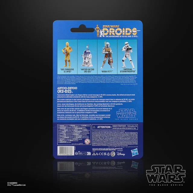 Star Wars The Black Series Artoo-Detoo (R2-D2), Star Wars: Droids Premium Collectible 15 cm Action Figure