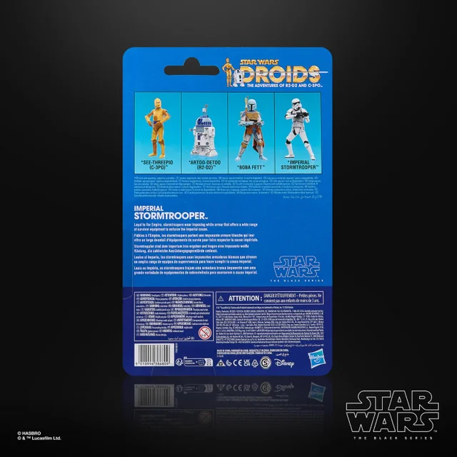 Star Wars The Black Series Imperial Stormtrooper, Star Wars: Droids Premium Collectible 15 cm Action Figure