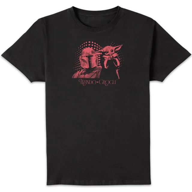 Mandalorian & Grogu Mando & Grogu T-Shirt Black