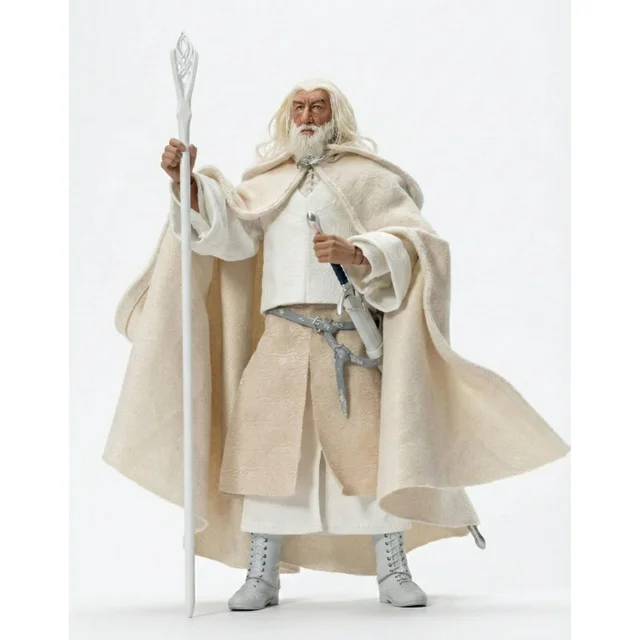 Beast Kingdom The Lord of The Rings Action Figure Gandalf the White 21 cm