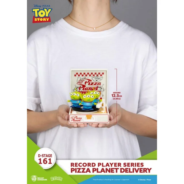 Beast Kingdom Toy Story Record Player Series PVC figure Pizza Planet Delivery 12 cm