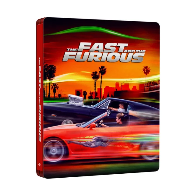 The Fast and the Furious 25th Anniversary 4K UHD & Blu-Ray Steelbook