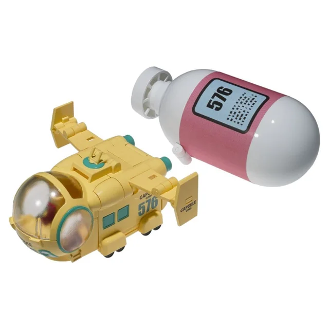Bandai Tamashii Nations Dragon Ball Z Changearts Hoi-Poi Capsule No. 576 Bulma's Airplane Figure 8cm