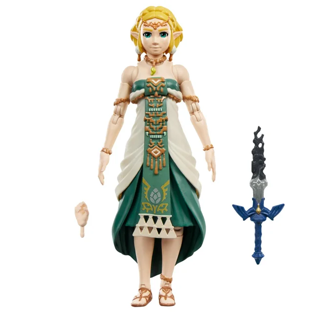 The Legend of Zelda Heroes of Hyrule Princess Zelda: Tears of the Kingdom Premium Collectible 6 Inch Action Figure