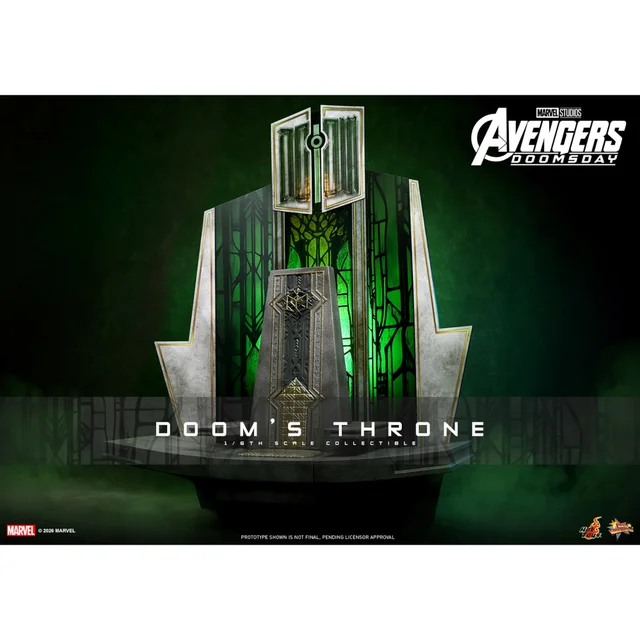 Hot Toys 1/6 Scale Avengers Doomsday Doom's Throne (33cm)