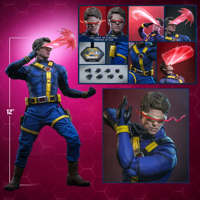 Hot Toys 1/6 Scale Avengers Doomsday Cyclops Collectible Statue (31cm)