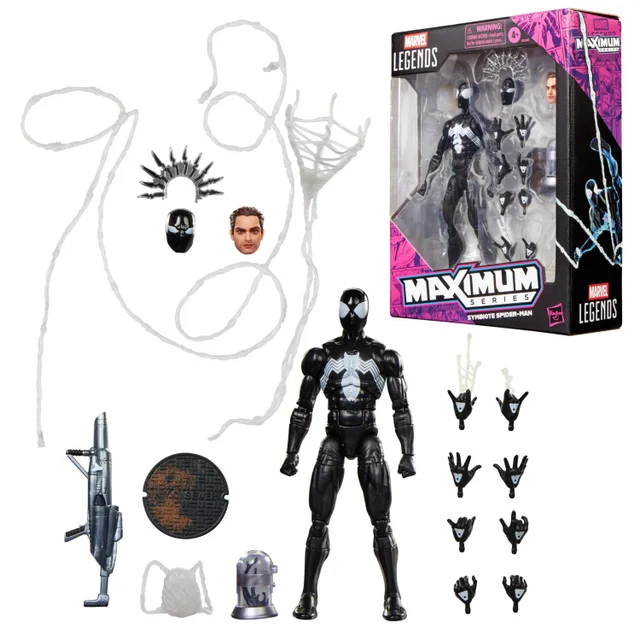 Marvel Legends Maximum Series Symbiote Spider-Man Action Figure