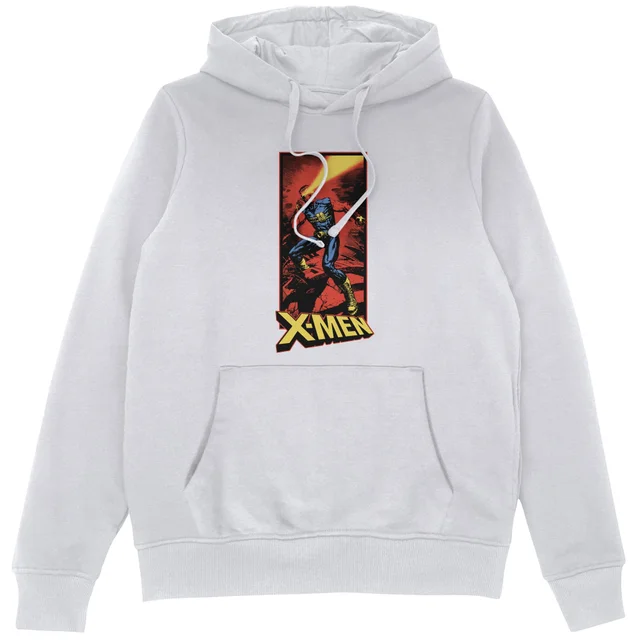 X-Men Cyclops Energy Beam Hoodie White