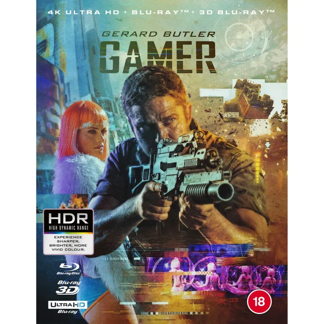 Gamer 4K UHD + 3D Blu-ray + Blu-ray