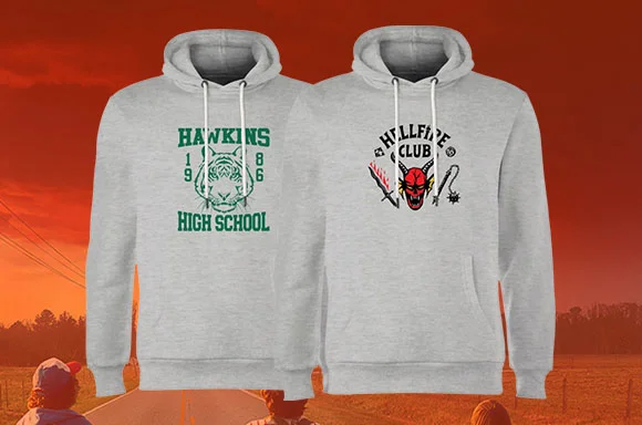 STRANGER THINGS HOODIES