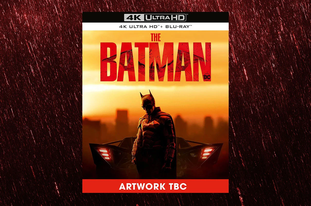 THE BATMAN 2022 4K, BR & DVD