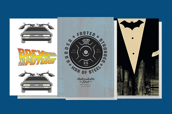 3 for 2 on all licensed greeting cards - Including Large sizes