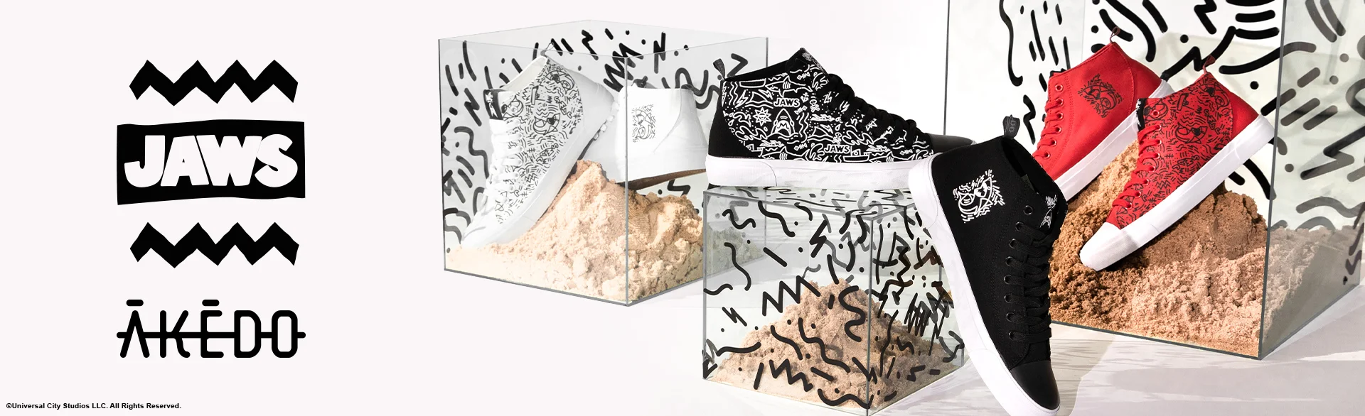 JAWS DOODLE AKEDO COLLECTION BANNERS