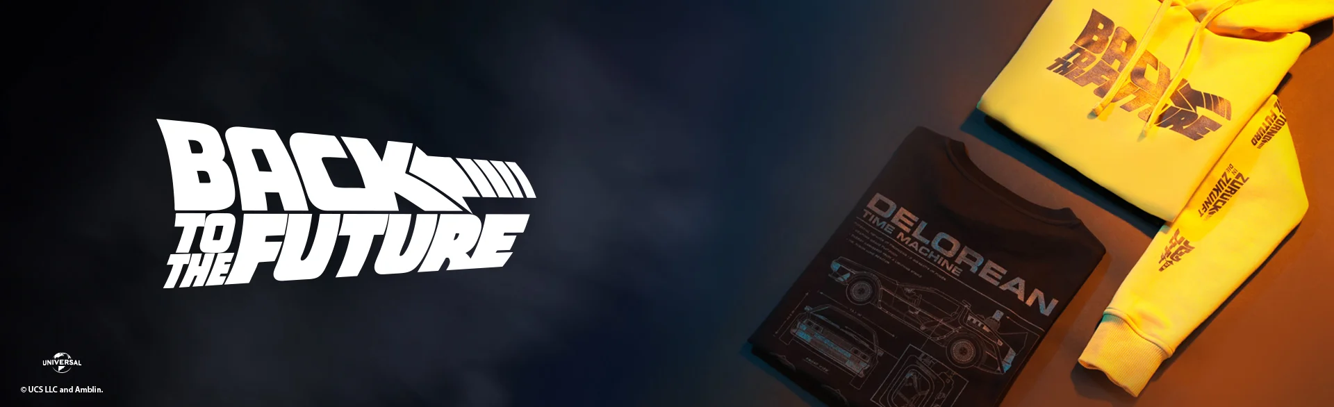 BACK TO THE FUTURE LAUNCHES CLOTHING