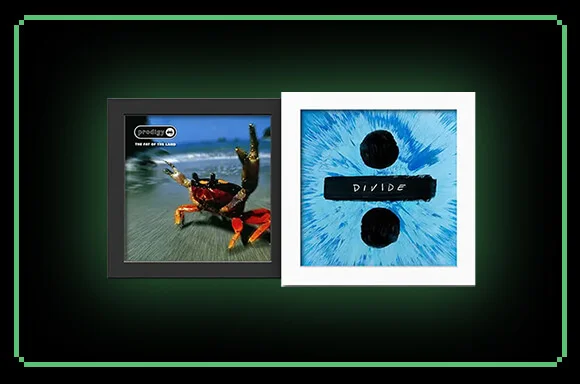 SHOW AND LISTEN VINYL FRAMES PRICE DROPS