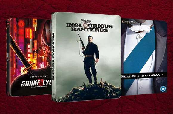 10% OFF SELECTED STEELBOOKS