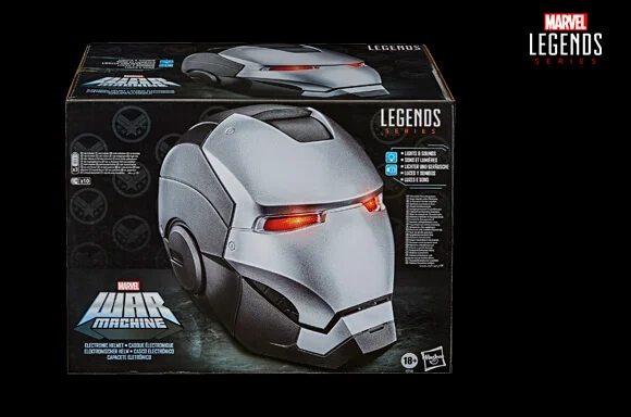 Hasbro Marvel Legends Avengers War Machine Role Play Helmet